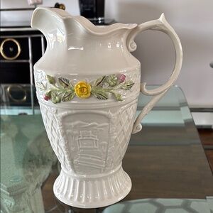 Floral Cream Pitcher